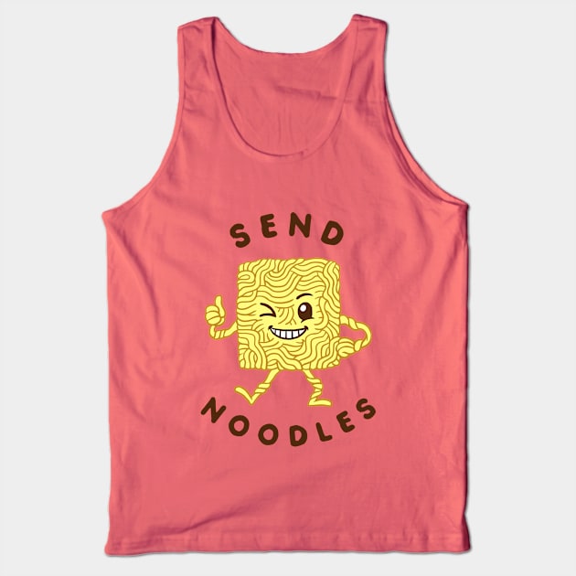 Send Noodles Tank Top by dumbshirts